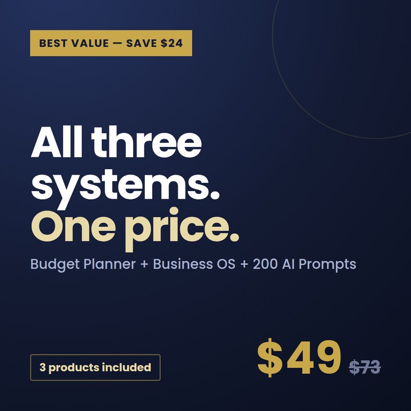 The Complete Bundle — both systems together